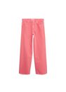 Mango - bright pink Wide leg high waist jeans, Women Mango - bright pink Wide leg high waist jeans, Women