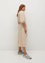 Mango - light beige Ruffled checked skirt Mango - light beige Ruffled checked skirt