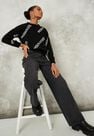 Missguided - Black Missguided Knit Jumper Missguided - Black Missguided Knit Jumper