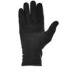 QUECHUA - Adult mountain trekking fleece liner gloves trek 100 - black QUECHUA - Adult mountain trekking fleece liner gloves trek 100 - black