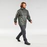 QUECHUA - Medium Men's country walking rain coat - NH100 Raincut Full Zip, Dark Petrol Blue QUECHUA - Medium Men's country walking rain coat - NH100 Raincut Full Zip, Dark Petrol Blue