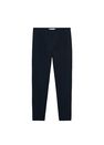 Mango - navy Cotton leggings with pleat detail Mango - navy Cotton leggings with pleat detail