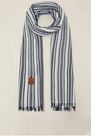 Salsa Jeans - Blue Striped scarf Salsa Jeans - Blue Striped scarf