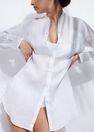 Calzedonia - WHITE Linen Shirt Calzedonia - WHITE Linen Shirt