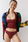 Urban Outfitters - Crim Out From Under Cindy Solid Thong Urban Outfitters - Crim Out From Under Cindy Solid Thong