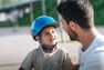 BTWIN - XS/48-52cm 500 Kids' Cycling Helmet - Neon, Bright Red BTWIN - XS/48-52cm 500 Kids' Cycling Helmet - Neon, Bright Red