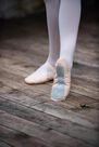 DOMYOS - EU 25 Ballet Full Sole Demi-Pointe Canvas Shoes Sizes 8C to 7 - Salmon, Bisque DOMYOS - EU 25 Ballet Full Sole Demi-Pointe Canvas Shoes Sizes 8C to 7 - Salmon, Bisque