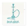 LITTLE MAJLIS - Little Majlis Inshallah Shisha Blue Greeting Card LITTLE MAJLIS - Little Majlis Inshallah Shisha Blue Greeting Card