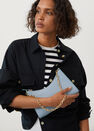 Mango - medium blue Crossbody bag with chain Mango - medium blue Crossbody bag with chain