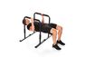 DOMYOS - Unique Size 100 Dip Bar Training Station, Black DOMYOS - Unique Size 100 Dip Bar Training Station, Black
