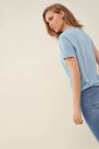 Salsa Jeans - Blue T-shirt with print Salsa Jeans - Blue T-shirt with print