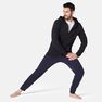 DOMYOS - Hooded gym pilates sweatshirt - mottled grey DOMYOS - Hooded gym pilates sweatshirt - mottled grey