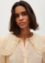 Mango - yellow Babydoll collar blouse, Woman Mango - yellow Babydoll collar blouse, Woman
