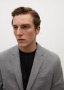 Mango - grey Slim-fit technical suit jacket Mango - grey Slim-fit technical suit jacket