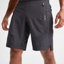 DOMYOS - Small FST 500 Cardio Fitness Shorts AOP, Black DOMYOS - Small FST 500 Cardio Fitness Shorts AOP, Black