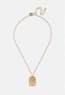 Missguided - Gold Look Butterfly Tag Pendant Necklace, Women Missguided - Gold Look Butterfly Tag Pendant Necklace, Women