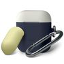 ELAGO DESIGN - Elago Duo Hang Case Jean Indigo/Classic White/Yellow for AirPods ELAGO DESIGN - Elago Duo Hang Case Jean Indigo/Classic White/Yellow for AirPods