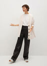 Mango - light beige Oversized cardigan with buttons Mango - light beige Oversized cardigan with buttons