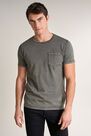 Salsa Jeans - Green T-shirt with plant dye and pocket Salsa Jeans - Green T-shirt with plant dye and pocket