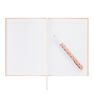KIKKI.K - kikki.K A5 Fabric Journal Luxury Coral KIKKI.K - kikki.K A5 Fabric Journal Luxury Coral