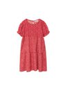 Mango - red Textured printed dress Mango - red Textured printed dress