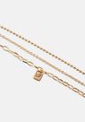 Missguided - Gold Look Stone Tag Bracelet Missguided - Gold Look Stone Tag Bracelet