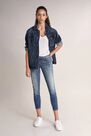 Salsa Jeans - Blue Push Up Wonder cropped jeans with rips Salsa Jeans - Blue Push Up Wonder cropped jeans with rips