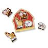 MELISSA & DOUG - Melissa & Doug Barnyard Animals Jumbo Knob MELISSA & DOUG - Melissa & Doug Barnyard Animals Jumbo Knob