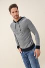Salsa Jeans - Blue Hoodie with logo Salsa Jeans - Blue Hoodie with logo