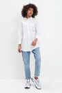 Mohito - Cotton Shirt With Slogans - White Mohito - Cotton Shirt With Slogans - White