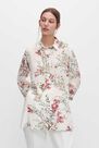 Reserved - Ivory Floral shirt Reserved - Ivory Floral shirt