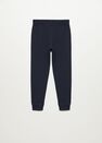 Mango - navy Cord organic cotton jogger Mango - navy Cord organic cotton jogger