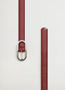 Mango - dark red Metal buckle belt Mango - dark red Metal buckle belt