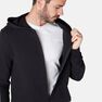 DOMYOS - Hooded gym pilates sweatshirt - mottled grey DOMYOS - Hooded gym pilates sweatshirt - mottled grey