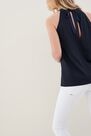 Salsa Jeans - Blue Halter Neck Top Salsa Jeans - Blue Halter Neck Top