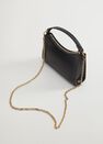 Mango - black Chain baguette mini bag Mango - black Chain baguette mini bag