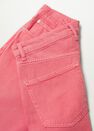 Mango - bright pink Wide leg high waist jeans, Women Mango - bright pink Wide leg high waist jeans, Women