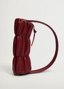 Mango - dark red Pleats baguette bag Mango - dark red Pleats baguette bag