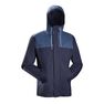 FORCLAZ - Extra Large Men's Travel Trekking 3in1 Jacket TRAVEL 100, Asphalt Blue FORCLAZ - Extra Large Men's Travel Trekking 3in1 Jacket TRAVEL 100, Asphalt Blue