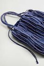 Mango - medium blue Braided bucket bag Mango - medium blue Braided bucket bag