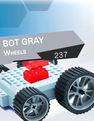 MEEPER - meeperBOT 2.0 Wheel Pack Bot Grey MEEPER - meeperBOT 2.0 Wheel Pack Bot Grey