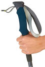 FORCLAZ - 1 mountain walking pole f500 antishock grey, Adult FORCLAZ - 1 mountain walking pole f500 antishock grey, Adult