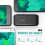 RAVPower - RAVPower 6700mAh Black Power Bank with iSmart 2.0 Technology RAVPower - RAVPower 6700mAh Black Power Bank with iSmart 2.0 Technology