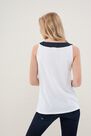 Salsa Jeans - White Top With Gradient And Sparks Salsa Jeans - White Top With Gradient And Sparks