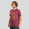 QUECHUA - XXL Techtil 100 Short-Sleeved Hiking T-Shirt - Mottled - Navy Blue QUECHUA - XXL Techtil 100 Short-Sleeved Hiking T-Shirt - Mottled - Navy Blue