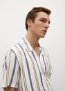 Mango - white Striped flowy shirt Mango - white Striped flowy shirt