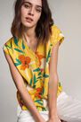 Salsa Jeans - Yellow Tunic with allover floral print Salsa Jeans - Yellow Tunic with allover floral print