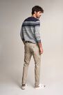 Salsa Jeans - Beige Andy slim trousers with microprint Salsa Jeans - Beige Andy slim trousers with microprint