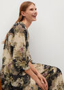 Mango - natural white Flowy flower printed dress Mango - natural white Flowy flower printed dress