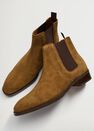 Mango - lt pastel brown Chelsea suede boots Mango - lt pastel brown Chelsea suede boots